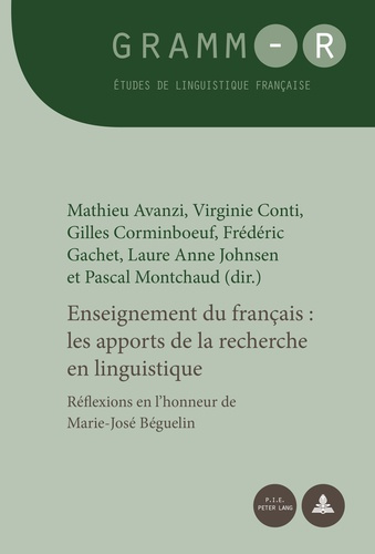 Emprunter ENSEIGNEMENT DU FRANCAIS. LES APPORTS DE LA RECHERCHE EN LINGUISTIQUE livre