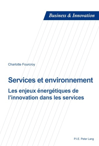 Emprunter Services et environnement. Les enjeux énergétiques de l’innovation dans les services livre