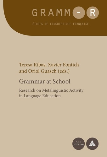 Emprunter Grammar at School. Research on Metalinguistic Activity in Language Education livre