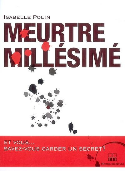 Emprunter Meurtre millésimé livre