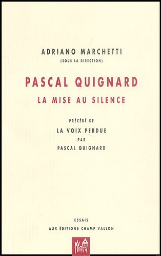 Emprunter PASCAL QUIGNARD livre