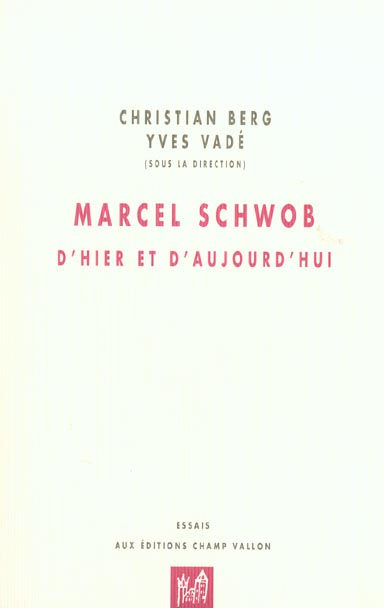 Emprunter MARCEL SCHWOB livre