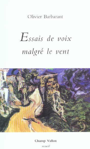 Emprunter Essais de voix malgré le vent livre