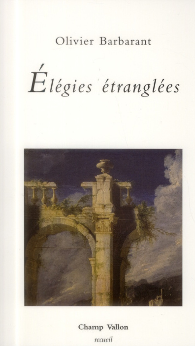 Emprunter ELEGIES ETRANGLEES livre