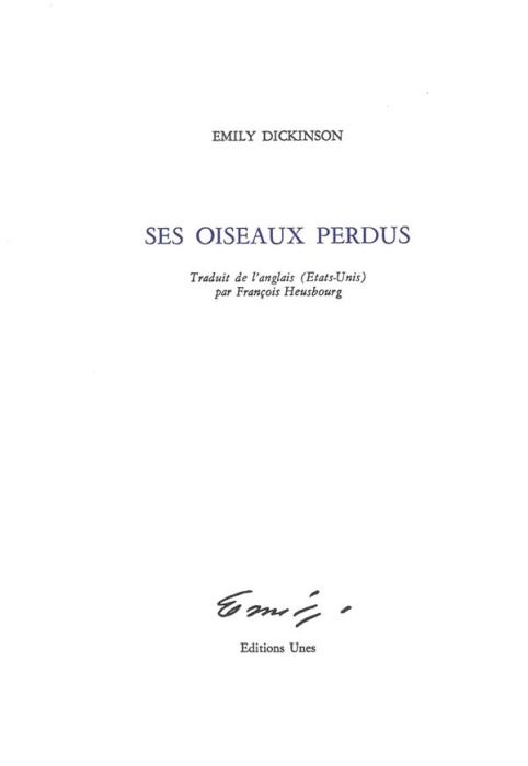 Emprunter SES OISEAUX PERDUS livre