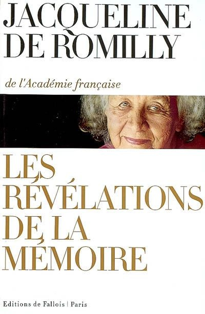 Emprunter Les révélations de la mémoire livre