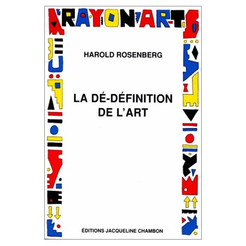 Emprunter DE-DEFINITION DE L'ART (LA) livre