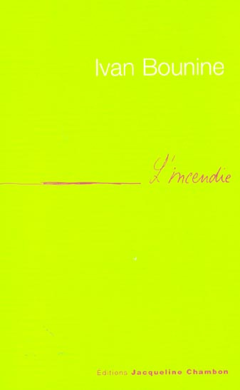 Emprunter L'incendie livre