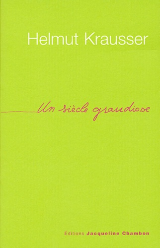 Emprunter Un siècle grandiose livre