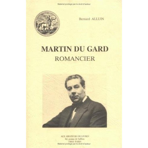 Emprunter Martin du Gard romancier livre