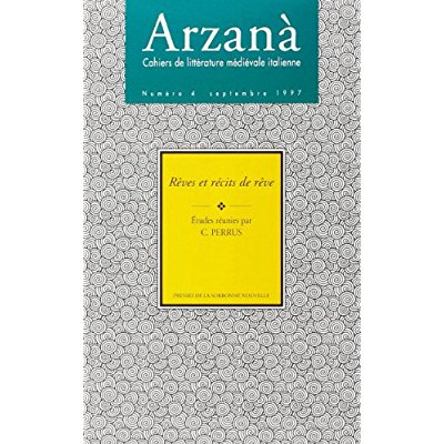 Emprunter ARZANA. CAHIERS DE LITTERATURE MEDIEVALE ITALIENNE, NO 04/SEPT. 1997. livre