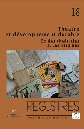 Emprunter Registres N° 18, printemps-été 2015 : Théâtre et développement durable livre