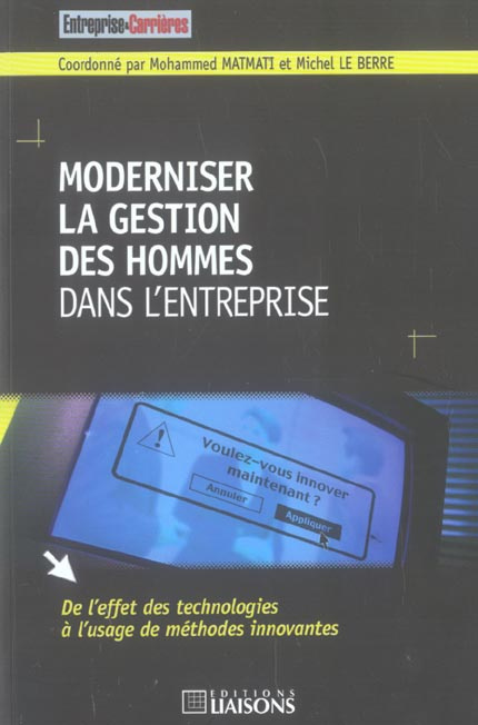 Emprunter Moderniser la gestion des hommes dans l'entreprise livre