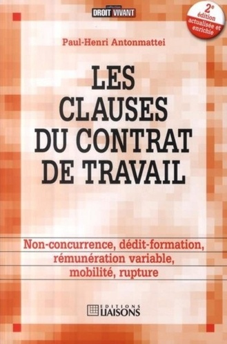 Emprunter Les clauses du contrat de travail livre