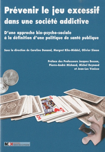 Emprunter Prévenir le jeu excessif dans une société addictive. D'une approche bio-psycho-sociale à la définiti livre