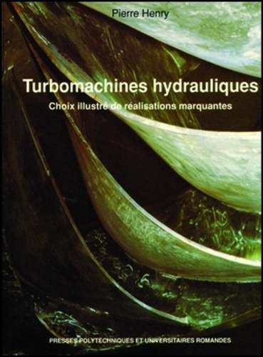 Emprunter TURBOMACHINES HYDRAULIQUES livre