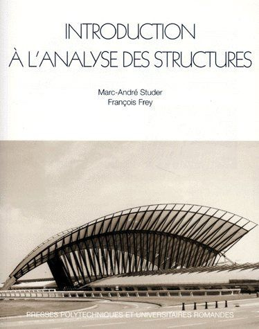 Emprunter Introduction à l'analyse des structures livre