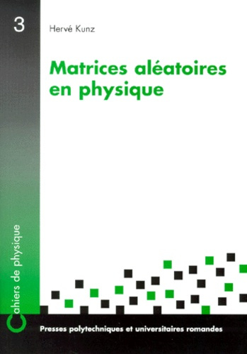 Emprunter Matrices aléatoires en physique livre