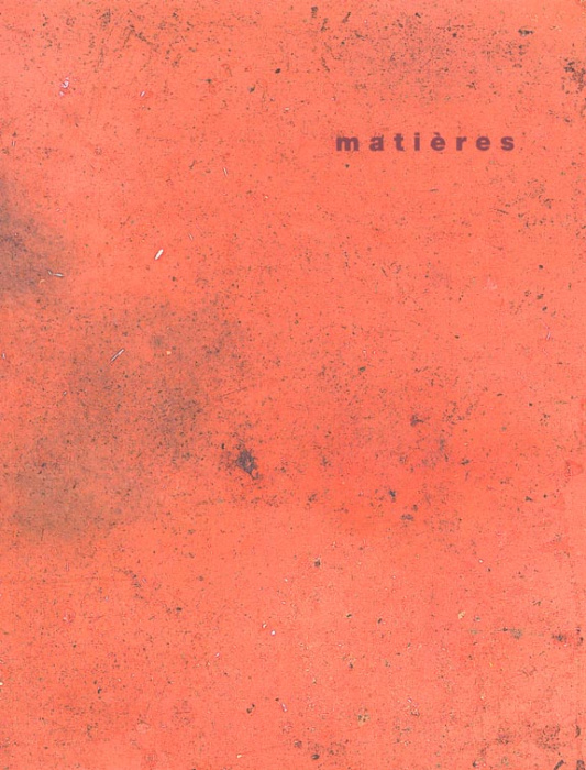 Emprunter Matières N° 5/2002 livre
