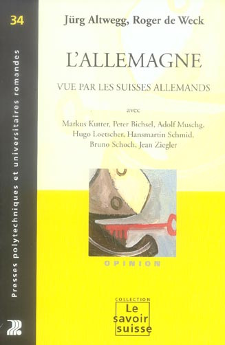 Emprunter L'Allemagne vue par les Suisses allemands livre