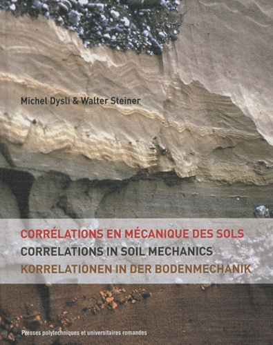 Emprunter Corrélations en mécanique des sols. Edition français-anglais-allemand livre