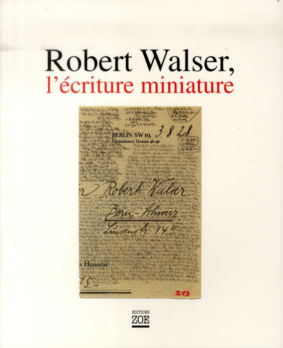 Emprunter Robert Walser, l'écriture miniature livre