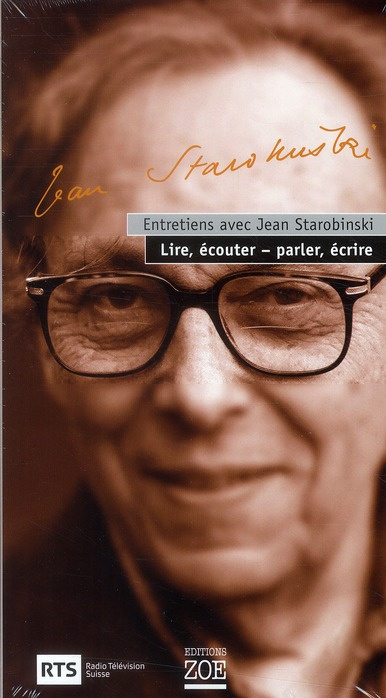 Emprunter Entretiens avec Jean Starobinski. Lire, écouter-parler, écrire, 2 CD audio livre