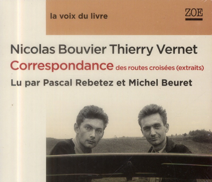 Emprunter Correspondance des routes croisées. Extraits, 1 CD audio livre