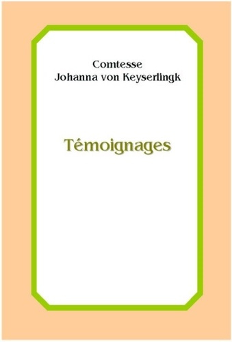 Emprunter Témoignages livre