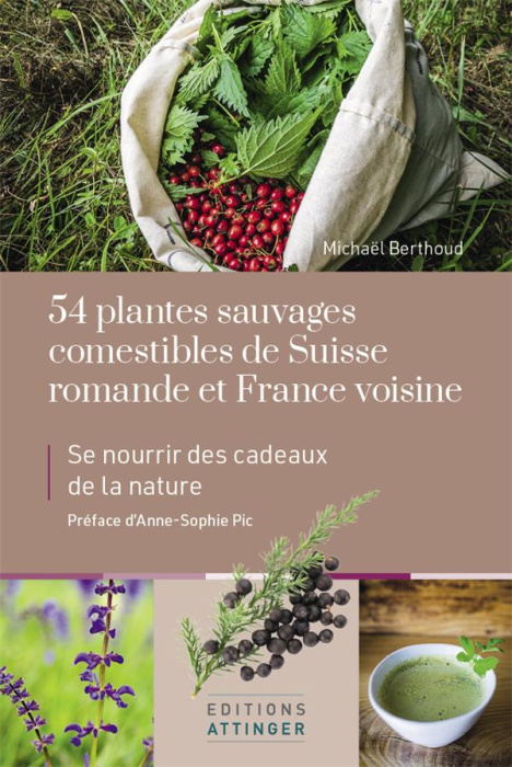Emprunter 54 plantes sauvages comestibles livre