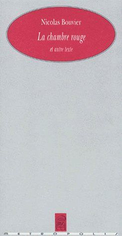 Emprunter LA CHAMBRE ROUGE ET AUTRE TEXTE livre