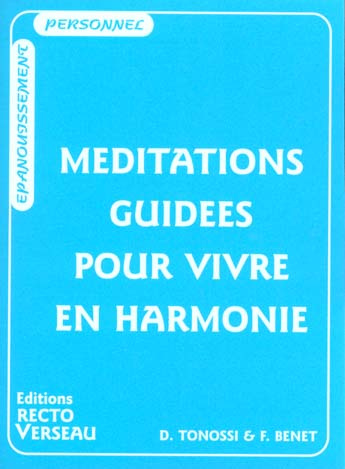 Emprunter MEDITATIONS GUIDEES POUR VIVRE EN HARMONIE livre