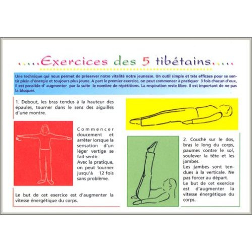 Emprunter EXERCICES DES 5 TIBETAINS livre