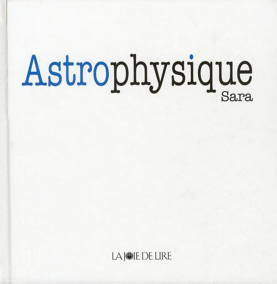 Emprunter ASTROPHYSIQUE livre