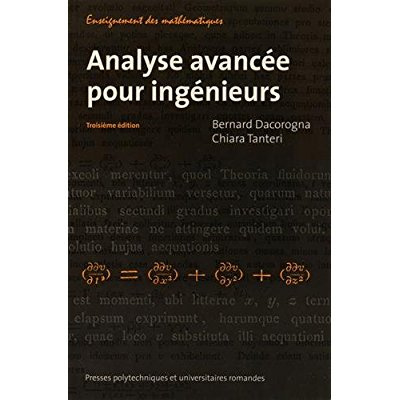 Emprunter Analyse avancée pour ingénieurs. 3e édition livre