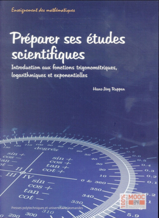 Emprunter Préparer ses études scientifiques. Introduction aux fonctions trigonométriques, logarithmiques et ex livre