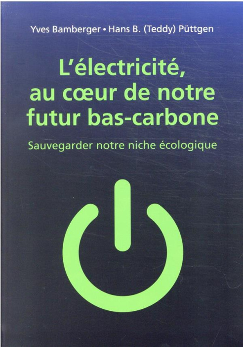 Emprunter L'électricité, au coeur de notre futur bas-carbone. Sauvegarder notre niche écologique livre