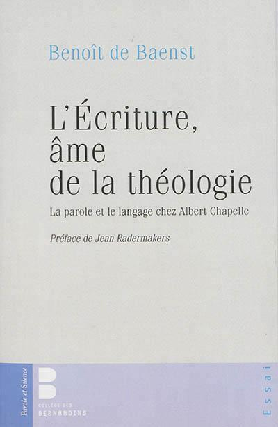 Emprunter L ECRITURE AME DE LA THEOLOGIE livre