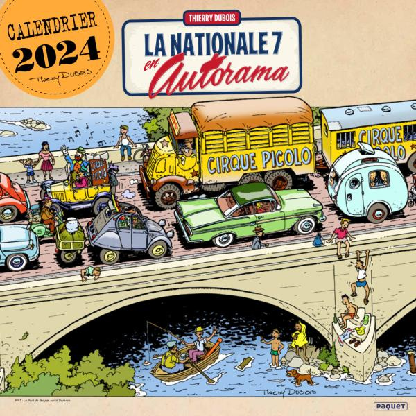 Emprunter Calendrier La Nationale 7 en autorama - Edition 2024 livre