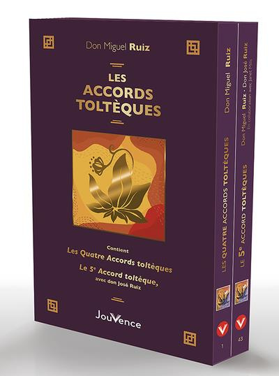 Emprunter Les accords toltèques. Coffret en 2 volumes : Les quatre accords toltèques ; le 5e accord toltèque, livre