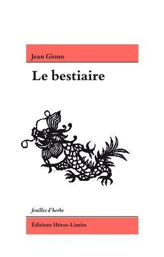 Emprunter Le Bestiaire livre