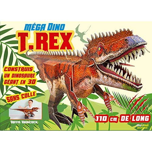 Emprunter Méga Dino T.Rex. Construis un dinosaure géant en 3D sans colle, 110 cm de long livre