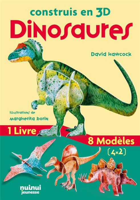 Emprunter Dinosaures. Avec 1 livre et 4 modèles livre