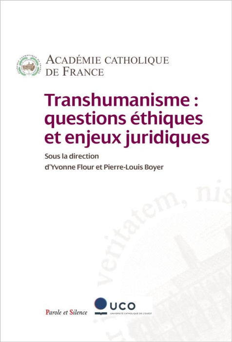 Emprunter Transhumanisme : questions éthiques et enjeux juridiques livre