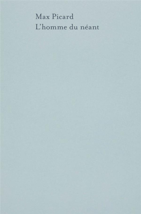 Emprunter L'Homme du néant livre