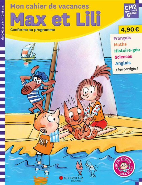 Emprunter CAHIER DE VACANCES MAX ET LILI CM2/6E livre