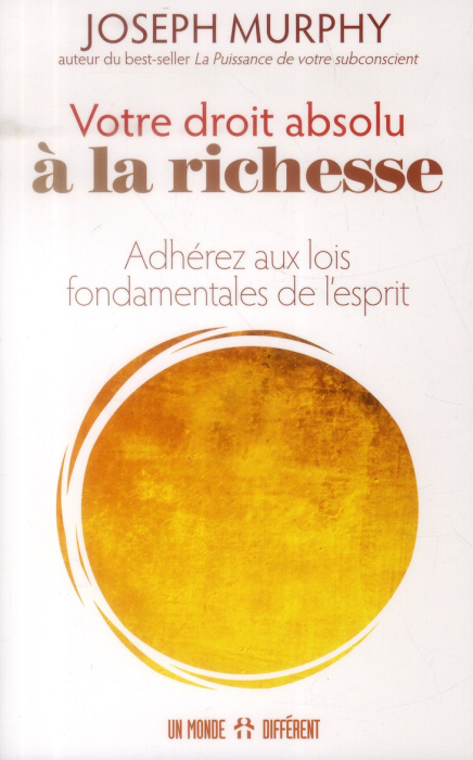 Emprunter VOTRE DROIT ABSOLU A LA RICHESSE livre