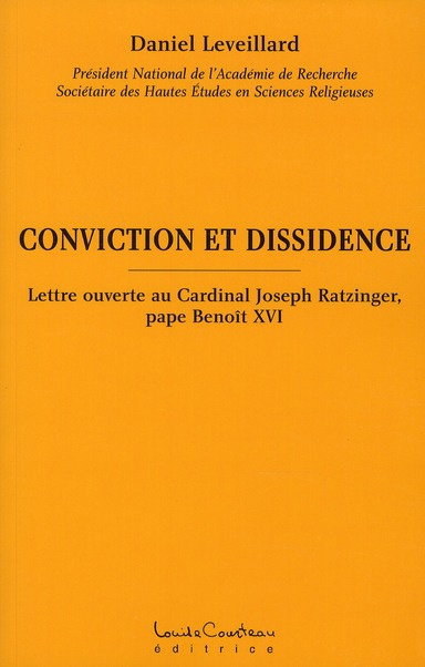 Emprunter CONVICTION ET DISSIDENCE livre