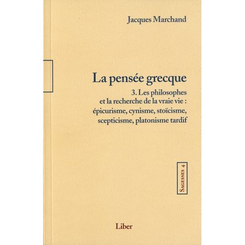 Emprunter Sagesses - T4 : La pensée grecque T3 livre