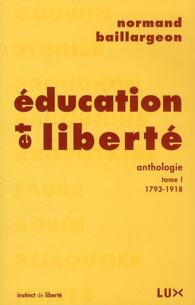 Emprunter Education et liberté. Tome 1, 1793-1918 livre
